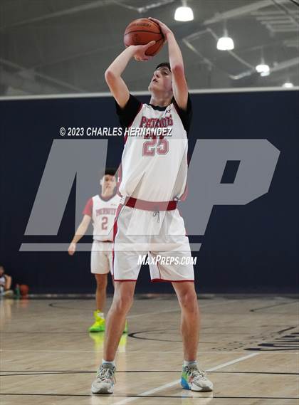 Thumbnail 3 in San Antonio Patriots HomeSchool vs Dallas HSAA (Aggieland Come and Take It Tip-Off) photogallery.