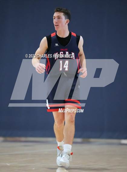 Thumbnail 1 in San Antonio Patriots HomeSchool vs Dallas HSAA (Aggieland Come and Take It Tip-Off) photogallery.