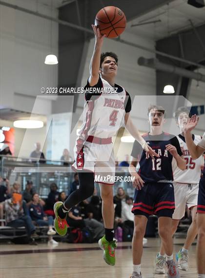 Thumbnail 2 in San Antonio Patriots HomeSchool vs Dallas HSAA (Aggieland Come and Take It Tip-Off) photogallery.
