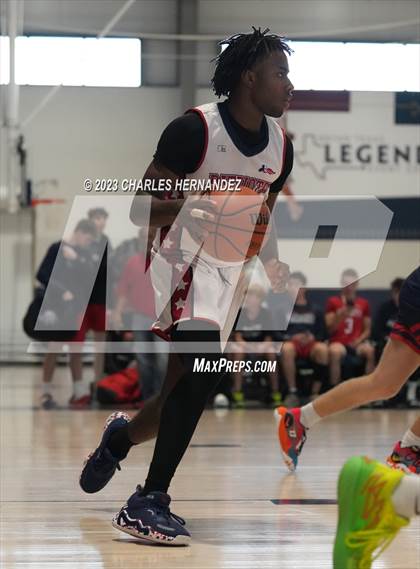 Thumbnail 3 in San Antonio Patriots HomeSchool vs Dallas HSAA (Aggieland Come and Take It Tip-Off) photogallery.