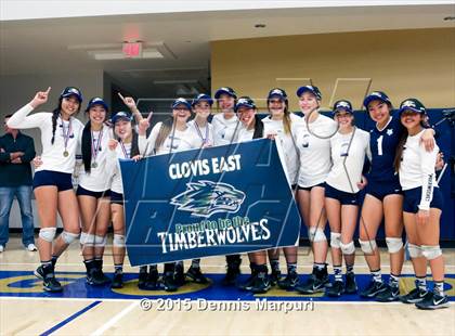 Thumbnail 3 in Liberty vs. Clovis East (CIF Central Section D1 Final) photogallery.