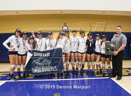 Thumbnail 2 in Liberty vs. Clovis East (CIF Central Section D1 Final) photogallery.