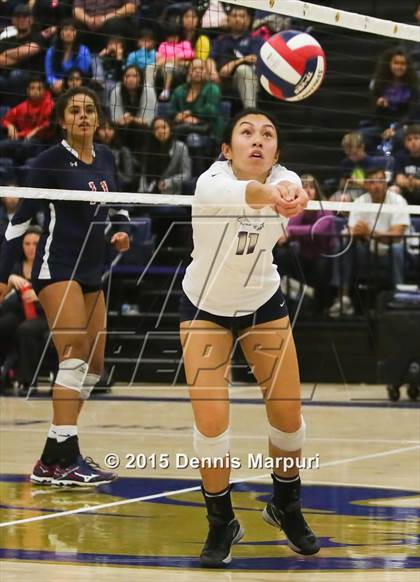 Thumbnail 2 in Liberty vs. Clovis East (CIF Central Section D1 Final) photogallery.