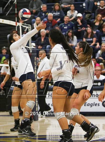 Thumbnail 2 in Liberty vs. Clovis East (CIF Central Section D1 Final) photogallery.