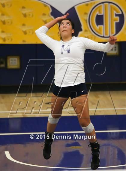 Thumbnail 3 in Liberty vs. Clovis East (CIF Central Section D1 Final) photogallery.