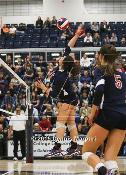 Thumbnail 3 in Liberty vs. Clovis East (CIF Central Section D1 Final) photogallery.