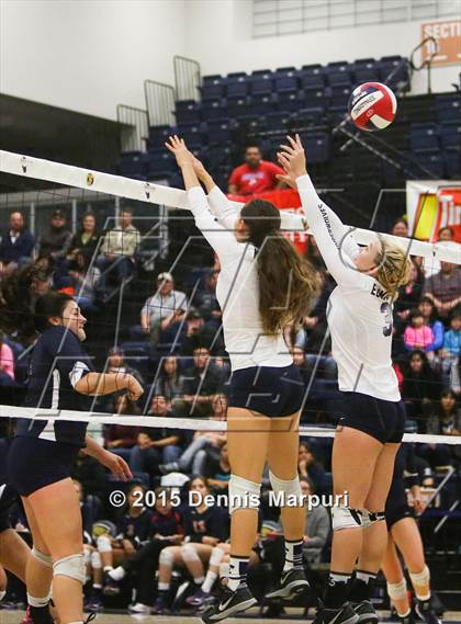Thumbnail 2 in Liberty vs. Clovis East (CIF Central Section D1 Final) photogallery.