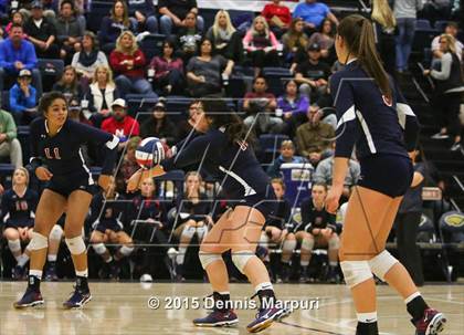 Thumbnail 2 in Liberty vs. Clovis East (CIF Central Section D1 Final) photogallery.