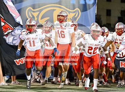 Thumbnail 1 in Lake Mary vs. Vero Beach (FHSAA 7A State Final) photogallery.