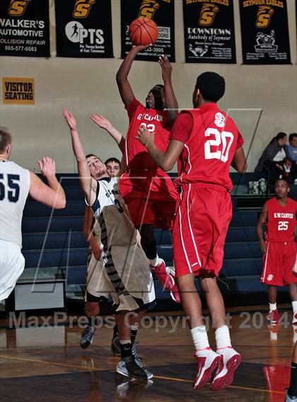 Thumbnail 2 in Claiborne vs Carver (Seymour Christmas Classic) photogallery.