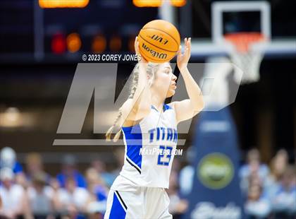 Thumbnail 3 in Clinch County vs Lake Oconee Academy (GHSA A Div State Championship) photogallery.