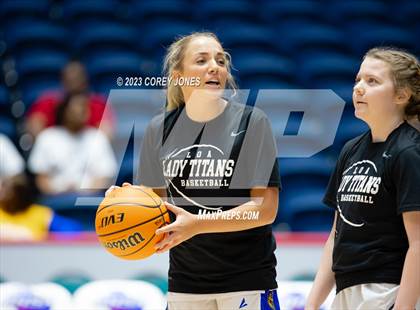 Thumbnail 2 in Clinch County vs Lake Oconee Academy (GHSA A Div State Championship) photogallery.