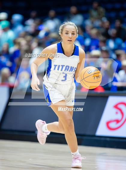 Thumbnail 3 in Clinch County vs Lake Oconee Academy (GHSA A Div State Championship) photogallery.