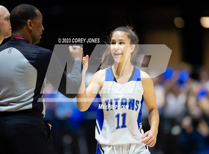 Thumbnail 3 in Clinch County vs Lake Oconee Academy (GHSA A Div State Championship) photogallery.
