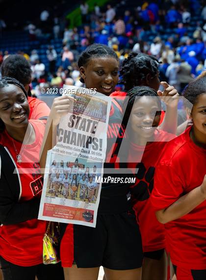Thumbnail 1 in Clinch County vs Lake Oconee Academy (GHSA A Div State Championship) photogallery.