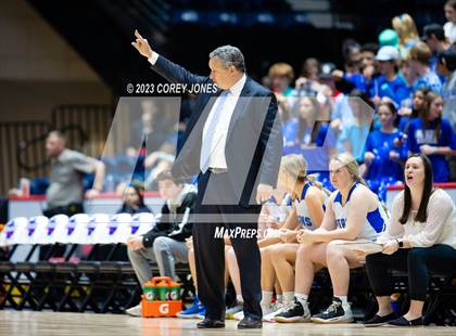 Thumbnail 3 in Clinch County vs Lake Oconee Academy (GHSA A Div State Championship) photogallery.
