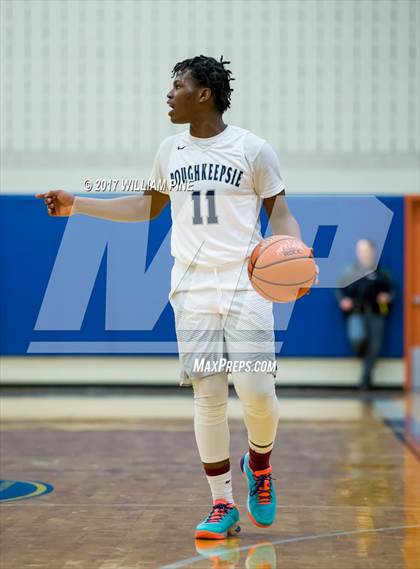 Thumbnail 3 in Newburgh Free Academy vs. Poughkeepsie (Officials vs Cancer) photogallery.