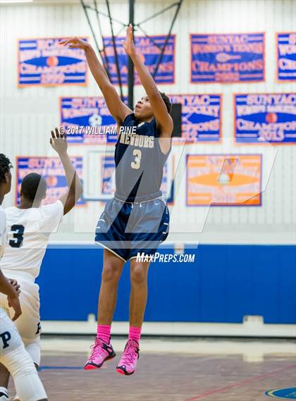 Thumbnail 3 in Newburgh Free Academy vs. Poughkeepsie (Officials vs Cancer) photogallery.