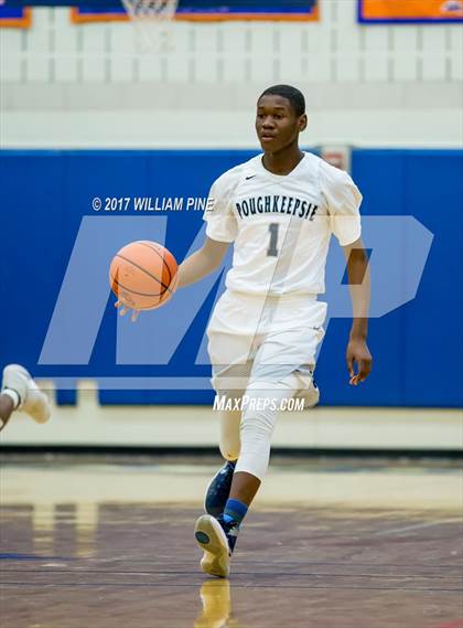 Thumbnail 3 in Newburgh Free Academy vs. Poughkeepsie (Officials vs Cancer) photogallery.