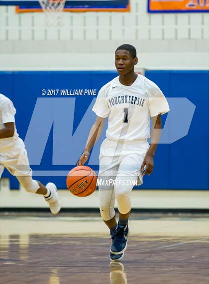 Thumbnail 2 in Newburgh Free Academy vs. Poughkeepsie (Officials vs Cancer) photogallery.