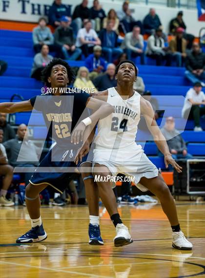 Thumbnail 1 in Newburgh Free Academy vs. Poughkeepsie (Officials vs Cancer) photogallery.