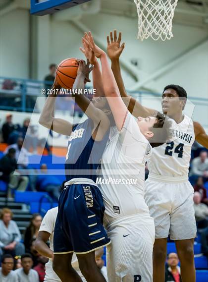 Thumbnail 1 in Newburgh Free Academy vs. Poughkeepsie (Officials vs Cancer) photogallery.