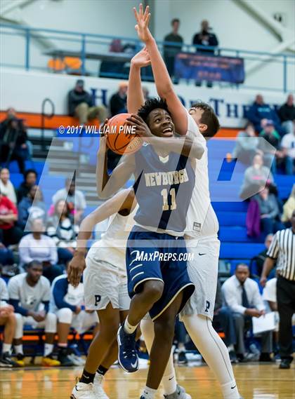 Thumbnail 3 in Newburgh Free Academy vs. Poughkeepsie (Officials vs Cancer) photogallery.