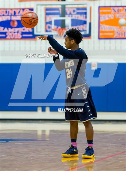 Thumbnail 1 in Newburgh Free Academy vs. Poughkeepsie (Officials vs Cancer) photogallery.