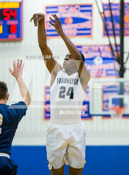Thumbnail 1 in Newburgh Free Academy vs. Poughkeepsie (Officials vs Cancer) photogallery.