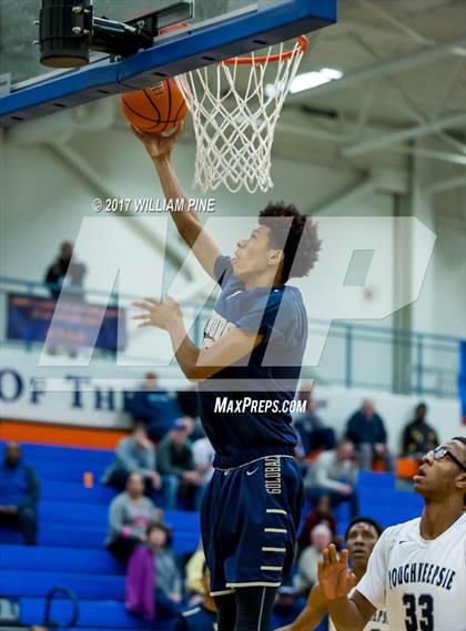 Thumbnail 3 in Newburgh Free Academy vs. Poughkeepsie (Officials vs Cancer) photogallery.