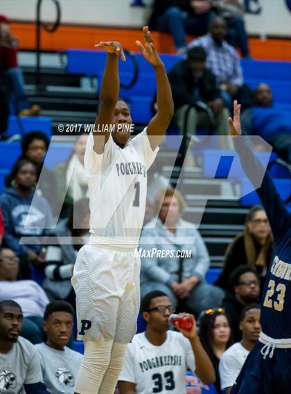 Thumbnail 1 in Newburgh Free Academy vs. Poughkeepsie (Officials vs Cancer) photogallery.