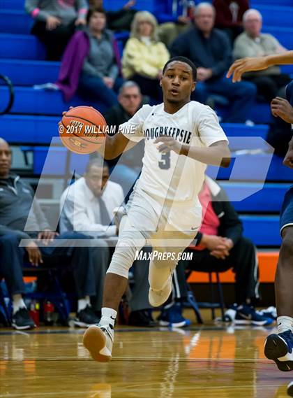 Thumbnail 1 in Newburgh Free Academy vs. Poughkeepsie (Officials vs Cancer) photogallery.