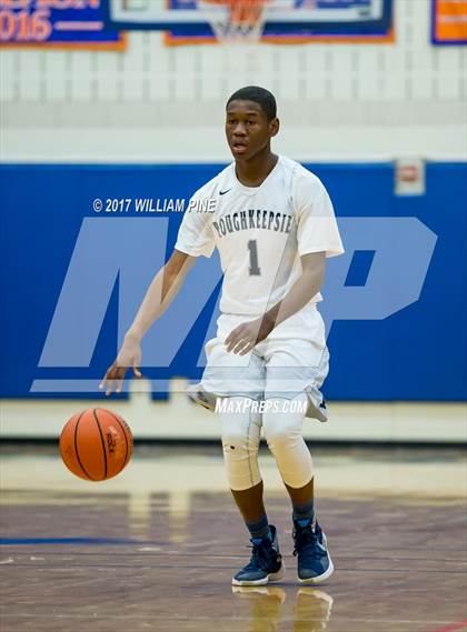 Thumbnail 1 in Newburgh Free Academy vs. Poughkeepsie (Officials vs Cancer) photogallery.