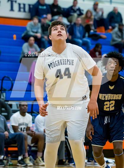 Thumbnail 1 in Newburgh Free Academy vs. Poughkeepsie (Officials vs Cancer) photogallery.