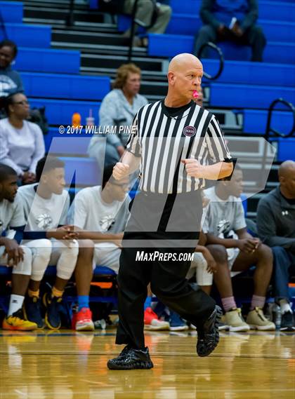 Thumbnail 3 in Newburgh Free Academy vs. Poughkeepsie (Officials vs Cancer) photogallery.
