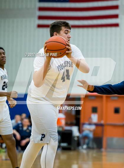 Thumbnail 1 in Newburgh Free Academy vs. Poughkeepsie (Officials vs Cancer) photogallery.