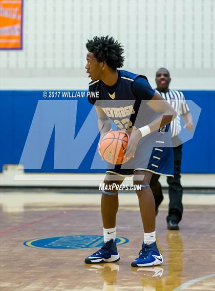 Thumbnail 3 in Newburgh Free Academy vs. Poughkeepsie (Officials vs Cancer) photogallery.