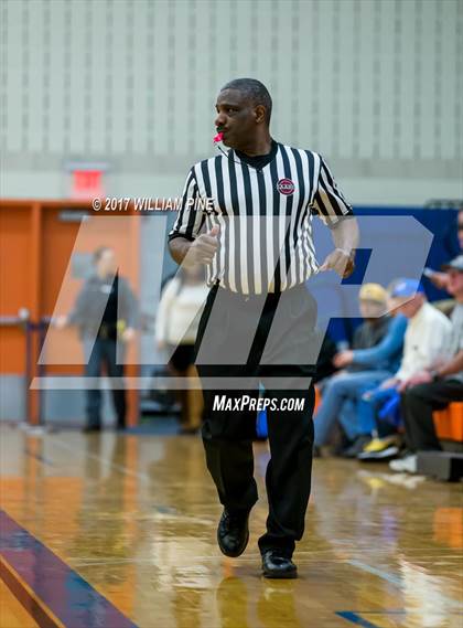 Thumbnail 3 in Newburgh Free Academy vs. Poughkeepsie (Officials vs Cancer) photogallery.