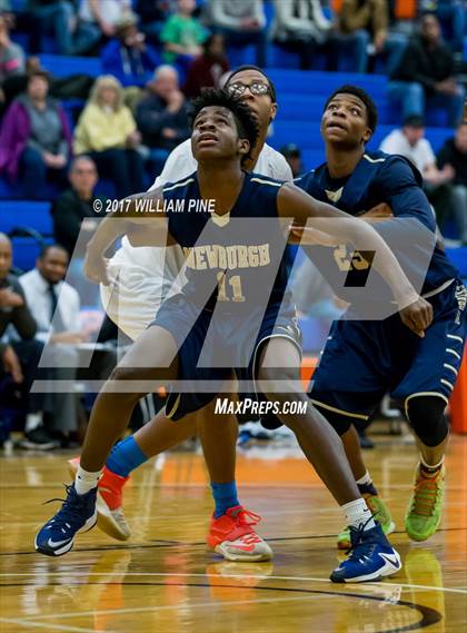 Thumbnail 3 in Newburgh Free Academy vs. Poughkeepsie (Officials vs Cancer) photogallery.