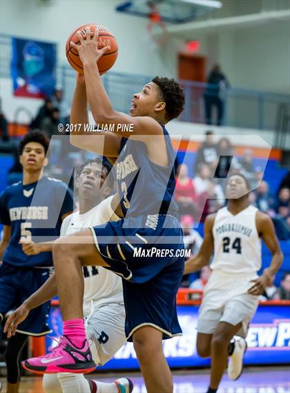Thumbnail 3 in Newburgh Free Academy vs. Poughkeepsie (Officials vs Cancer) photogallery.