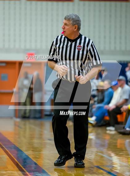 Thumbnail 3 in Newburgh Free Academy vs. Poughkeepsie (Officials vs Cancer) photogallery.