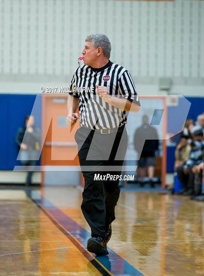 Thumbnail 1 in Newburgh Free Academy vs. Poughkeepsie (Officials vs Cancer) photogallery.