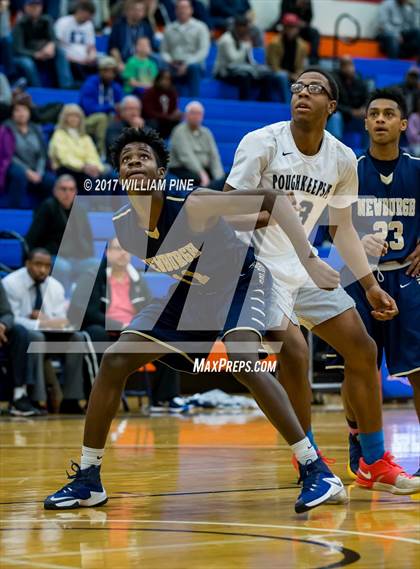 Thumbnail 1 in Newburgh Free Academy vs. Poughkeepsie (Officials vs Cancer) photogallery.