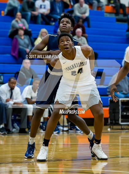 Thumbnail 2 in Newburgh Free Academy vs. Poughkeepsie (Officials vs Cancer) photogallery.