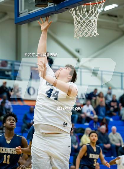 Thumbnail 2 in Newburgh Free Academy vs. Poughkeepsie (Officials vs Cancer) photogallery.