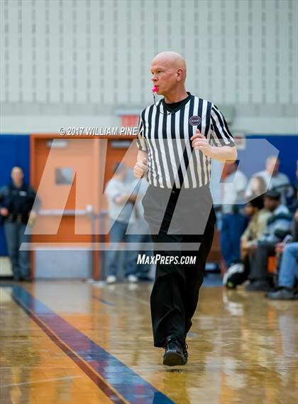 Thumbnail 3 in Newburgh Free Academy vs. Poughkeepsie (Officials vs Cancer) photogallery.