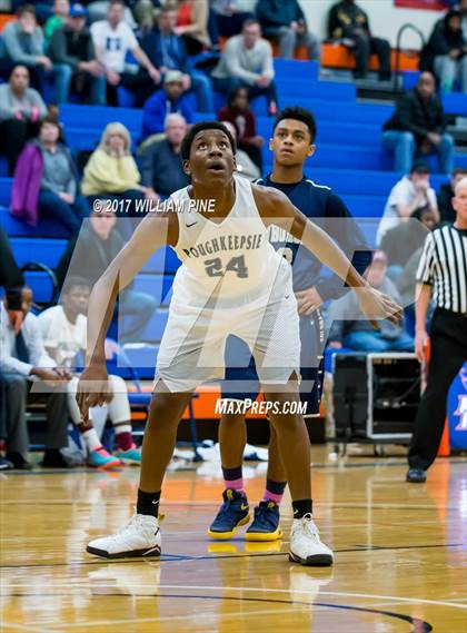 Thumbnail 3 in Newburgh Free Academy vs. Poughkeepsie (Officials vs Cancer) photogallery.