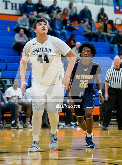 Thumbnail 3 in Newburgh Free Academy vs. Poughkeepsie (Officials vs Cancer) photogallery.