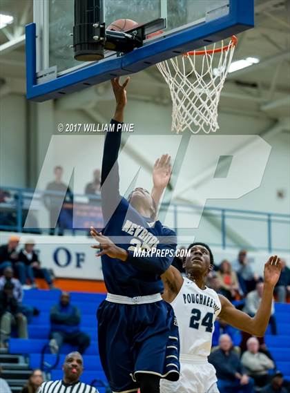 Thumbnail 2 in Newburgh Free Academy vs. Poughkeepsie (Officials vs Cancer) photogallery.