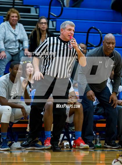 Thumbnail 3 in Newburgh Free Academy vs. Poughkeepsie (Officials vs Cancer) photogallery.